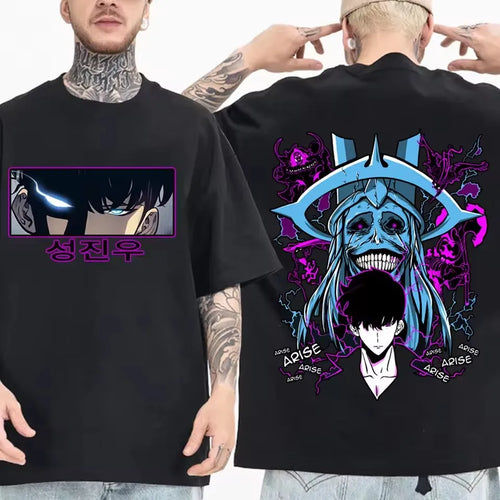 أظهر حبك للأنمي – تيشيرت بتصميم خرافي من Solo Leveling - OTAKU NATION